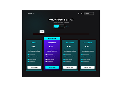 Day 030 Daily UI - Pricing Page