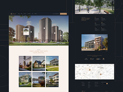 Belfort - Single Property and Apartment Theme appartments architecture dark modern presentation property real estate theme ui ux wordpress