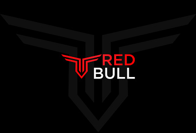 Red Bull logo brand branding bull logo logo logo design minimal logo red bull logo
