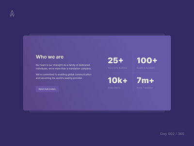 Day 002 — About challenge cleam dallyui dark figma grid home layout light minimal section simple ui ukraine web web design webdesign