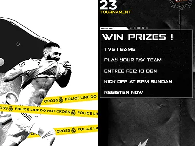 Fifa 23 Posterwork graphic design