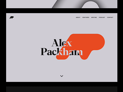Alex Packham UI & Website brand brand identity branding design graphic design illustration logo ui vector visual identity web design website design