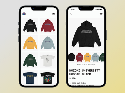 streetwear lifestyle brand design ui ux