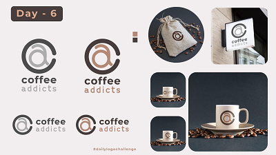 Daily Challenge - 06: Coffee Shop Logo coffee shop coffee shop logo dailylogochallenge design graphic design illustration logo logo design vector