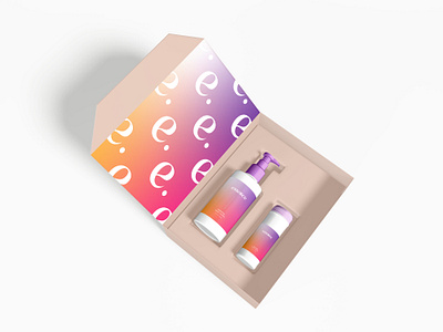 Essence Beauty Packaging branding design dynamic typography graphic design illustration logo modern modern design vector