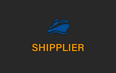 Shipplier Logo Design adobe illustrator adobe photoshop design graphic design logo mockup photoshop shipplier