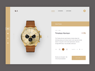 Watch selling eCommerce UI design ecommerce landing page luxury watches mechanical watches modern premium premium watches product design store ui watch watch bands watch store watch webdesign watch website webdesign website website design