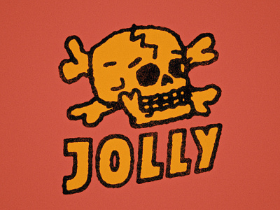 Jolly Logo angry branding cartoon design graphic design illustration japanese jolly jolly roger justin woodbridge logo skull