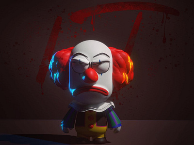 Aren’t You gonna say hello? 🤡 [ Pennywise Tribute, 2023 ] 3d art illustration nomadsculpt