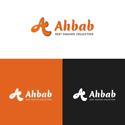 Ahaba is the best fashion collection company 3d animation branding design flat logo graphic design illustration logo logo design logo designer logo inspiration logotype motion graphics