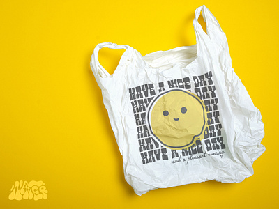 remix bag branding design graphic design nater positivity smile tiny buffalo vector