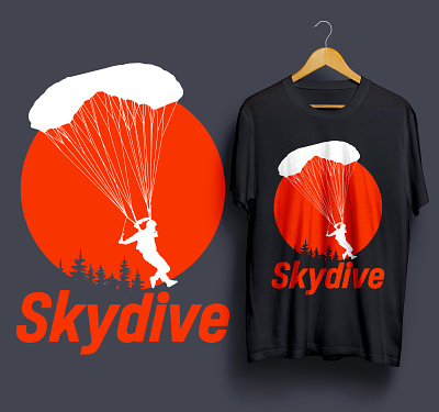 Skydive T-shirt design adventure awesome t shirt best t shirt design graphic design shirt skydive skydiving t shirt t shirt t shirt design tee trenting