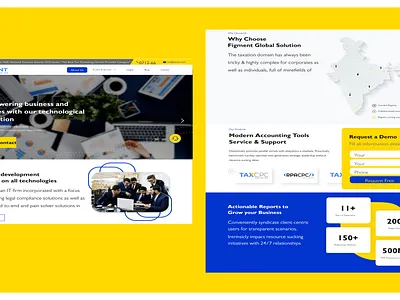 Website Mockup Design branding design graphic design illustration ui ux website