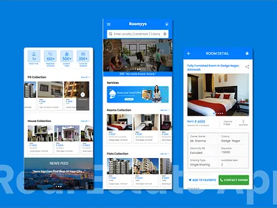Real estate app Mock up Design app branding business graphic design logo ui ux