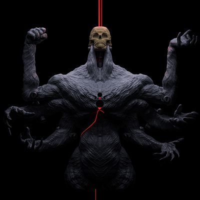 False God Remake 3d design graphic design