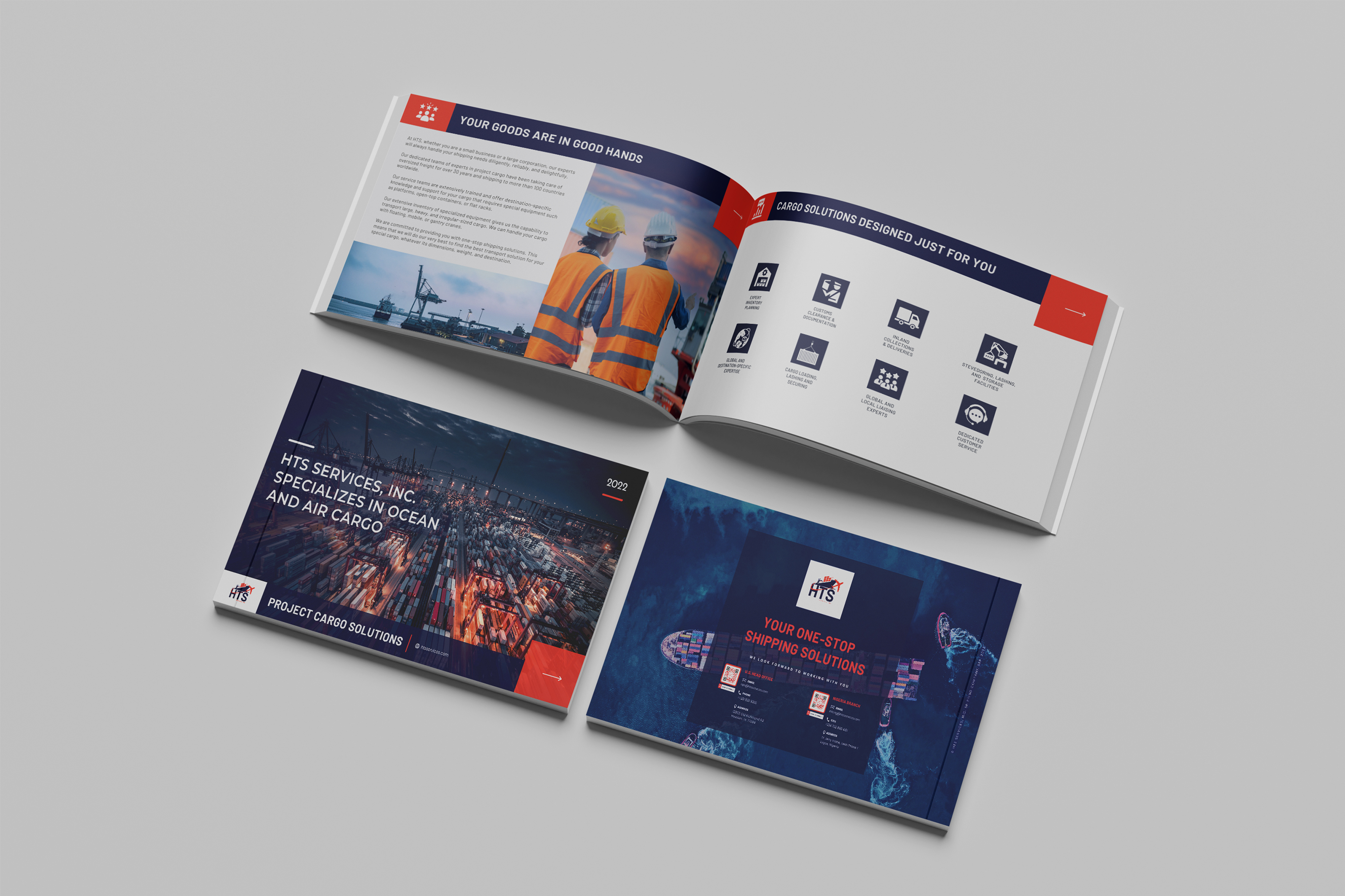 Branding and Design of Marketing Materials HTS Services, Inc. by