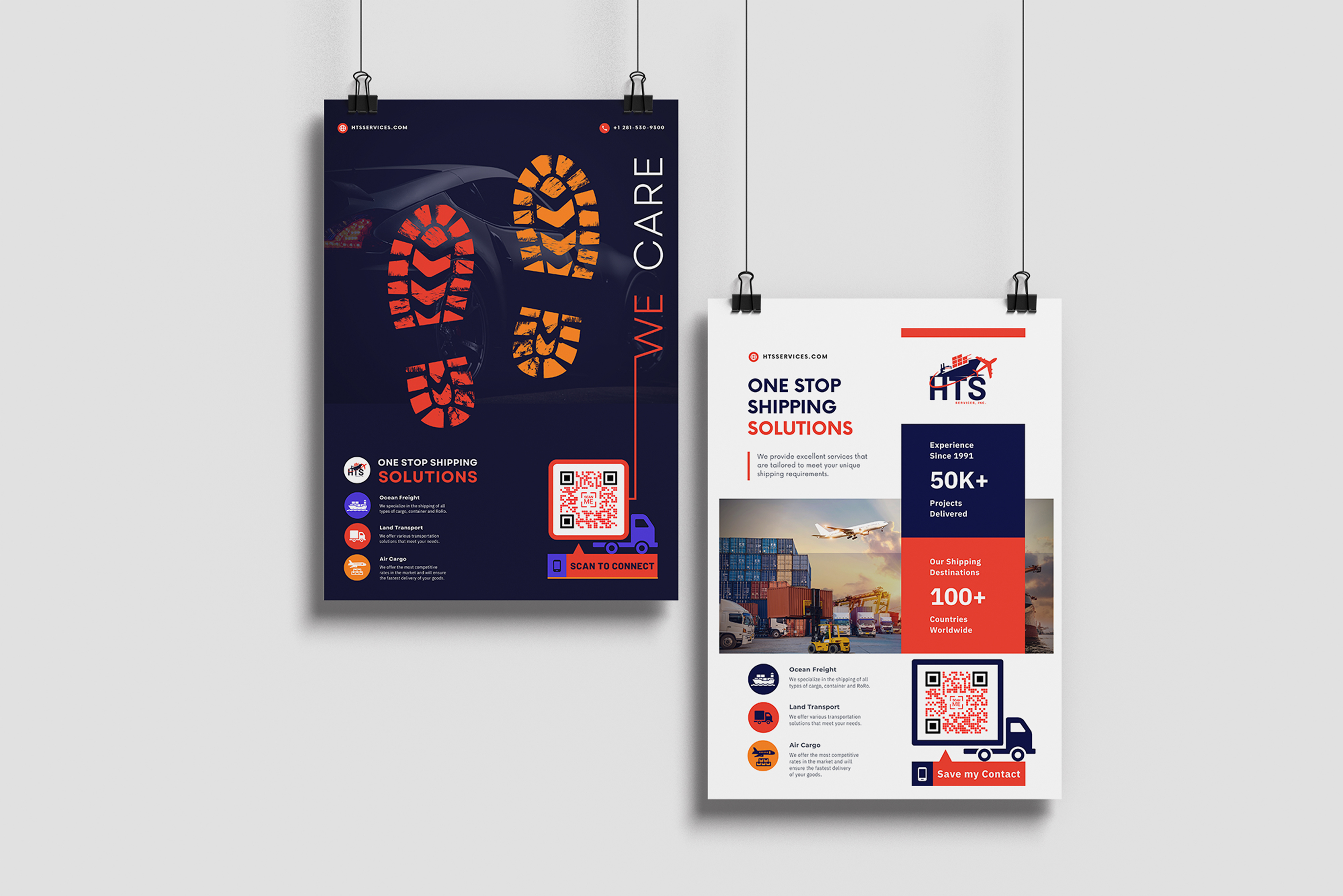 Branding and Design of Marketing Materials HTS Services, Inc. by