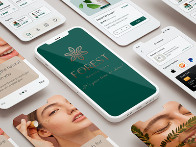 Beauty care mobile app store app appdesign appui beauty beauty care branding design graphic design mobileapp ui uidesign ux