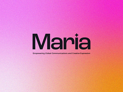 Maria Ai Chat 3d brand branding design graphic design illustration latina logo