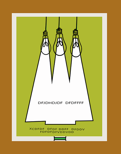 Bulb Poster Design