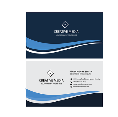 Visiting Card Design graphic design