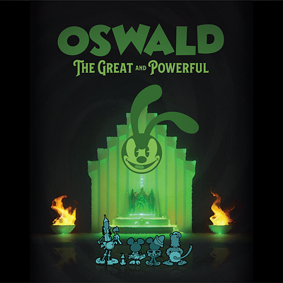 Oz-wald disney illustration oswald oswald the lucky rabbit oz wizard of oz