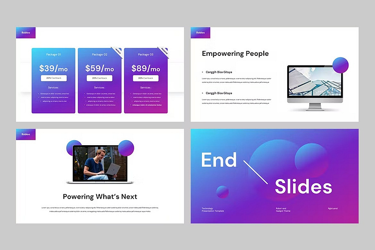 ROBLOC Technology Powerpoint Template by Deck Genius on Dribbble ROBLOC Technology Powerpoint Template by Deck Genius on Dribbble