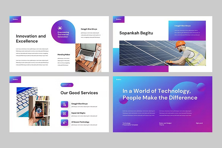 ROBLOC Technology Powerpoint Template by Deck Genius on Dribbble ROBLOC Technology Powerpoint Template by Deck Genius on Dribbble
