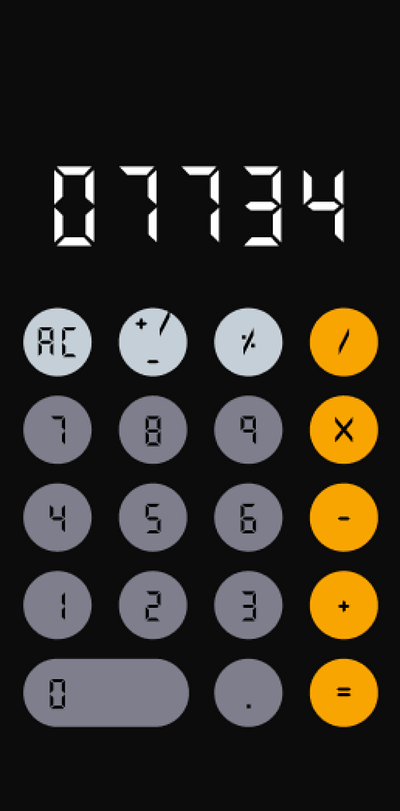 Daily UI Challenge 004, Calculator Design calculator daily ui challenge ui