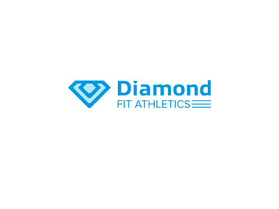 Diamond Fit Athletics athletics diamond fit diamond fitness diamond logo fitness fitness logo