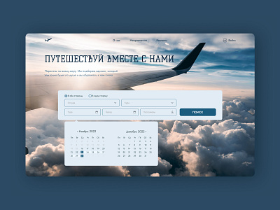 Airline page design concept design design concept design page interface