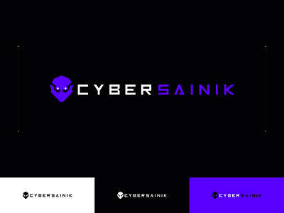 Cyber Security Branding branding cyber cybersecurity illustration logo scifi vector