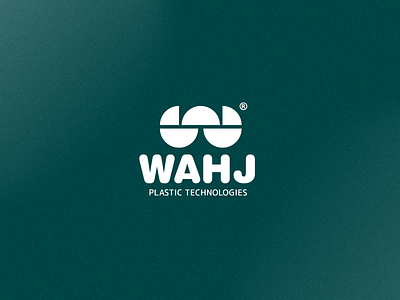 Wahj Logo brand branding design factory graphic design logo plastic plastic granules