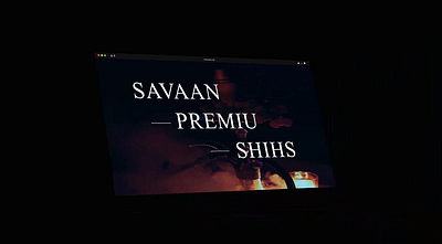 Savaana Premium Shisha animation motion graphics ui website animation