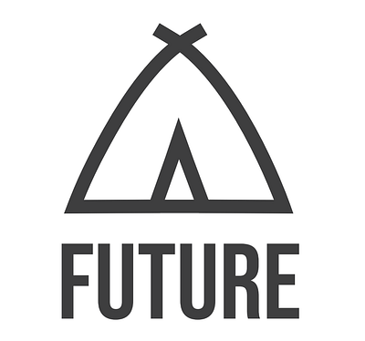 logo for company "Future" graphic design logo vector