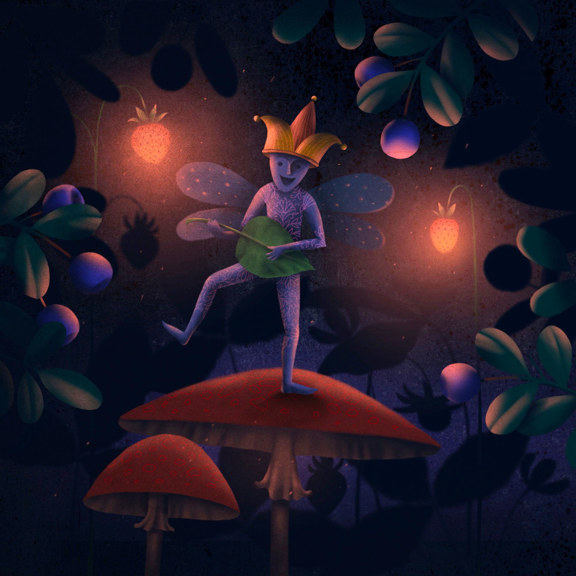 Forest Spirits. Magical Illustration botanical character design characters children book children illustration drawing fairy fairytale graphic art graphic design illustration magic magical forest procreate raster graphics
