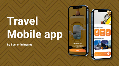 Check out my new travel mobile app app application branding design graphic design icon illustration logo software typography ui ux vector