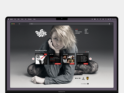 UFFIE - 2014 concept design music ui