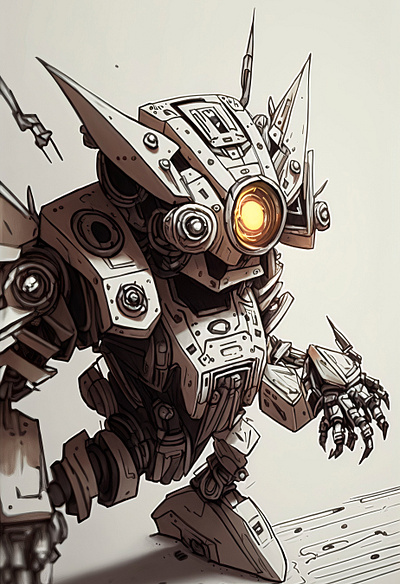 Armored Robots concept armored robots character design character illustration design digital drawing gaming character illustration mechanic original character pencil drawing pencil sketch robots sketching