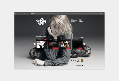 UFFIE - 2014 concept design music ui