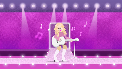 Character Animation - Trixie Mattel 2danimation aftereffects animation characteranimation characterdesign drag dragqueen dragrace motion graphics queen rupaul rupaulsdragrace trixiemattel