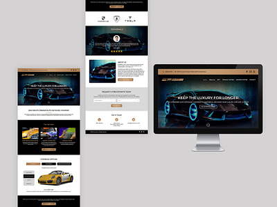 Automotive Services Website UI app automobile automobile website automotive website automotive website design branding car website cars cars website design graphic design sports cars tesla ui ui design ux vehicles website vehicles website design web website design