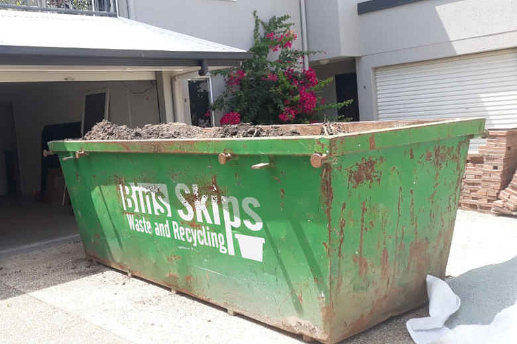 Big Skip Bins for skip bin hire with realistic shadow by Stephen on