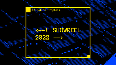 Motion Design – Showreel 2022 3d 3d illustration animation art direction cinema 4d color industrial design motion design motion graphics redshift