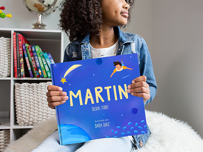 Martin - Children's Book children book colorful design illustration inclusive page layout photoshop procreate story