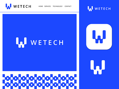 W software logo brand brand identity branding creative technology logo design logo logo design modern logo software company tech tech logo technology technology company technology logo w letter w letter logo w logo wetech logo wetech software wetech technology