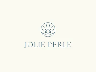 Jolie Perle branding design graphic design illustration logo minimal print design stationery typography vector vintage