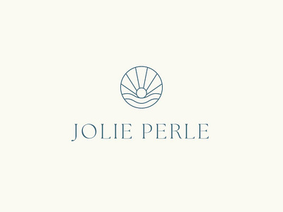 Jolie Perle branding design graphic design illustration logo minimal print design stationery typography vector vintage