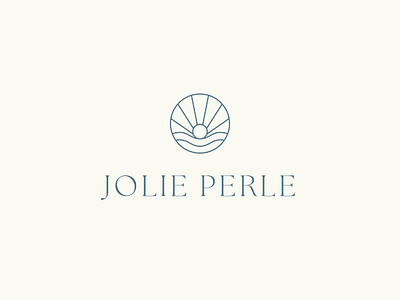 Jolie Perle branding design graphic design illustration logo minimal print design stationery typography vector vintage