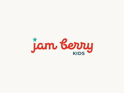 Jam Berry Kids branding design graphic design illustration logo minimal print design stationery typography vector vintage